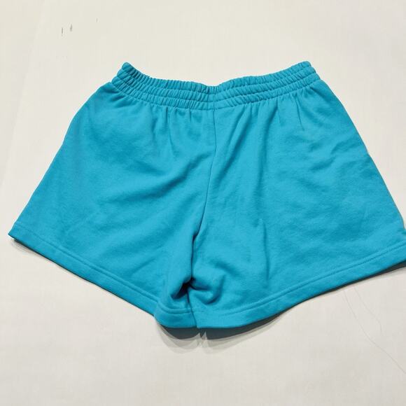 Champion Women's X-Small Shorts French Terry Shorts Athleticwear Teal Green - Picture 2 of 5